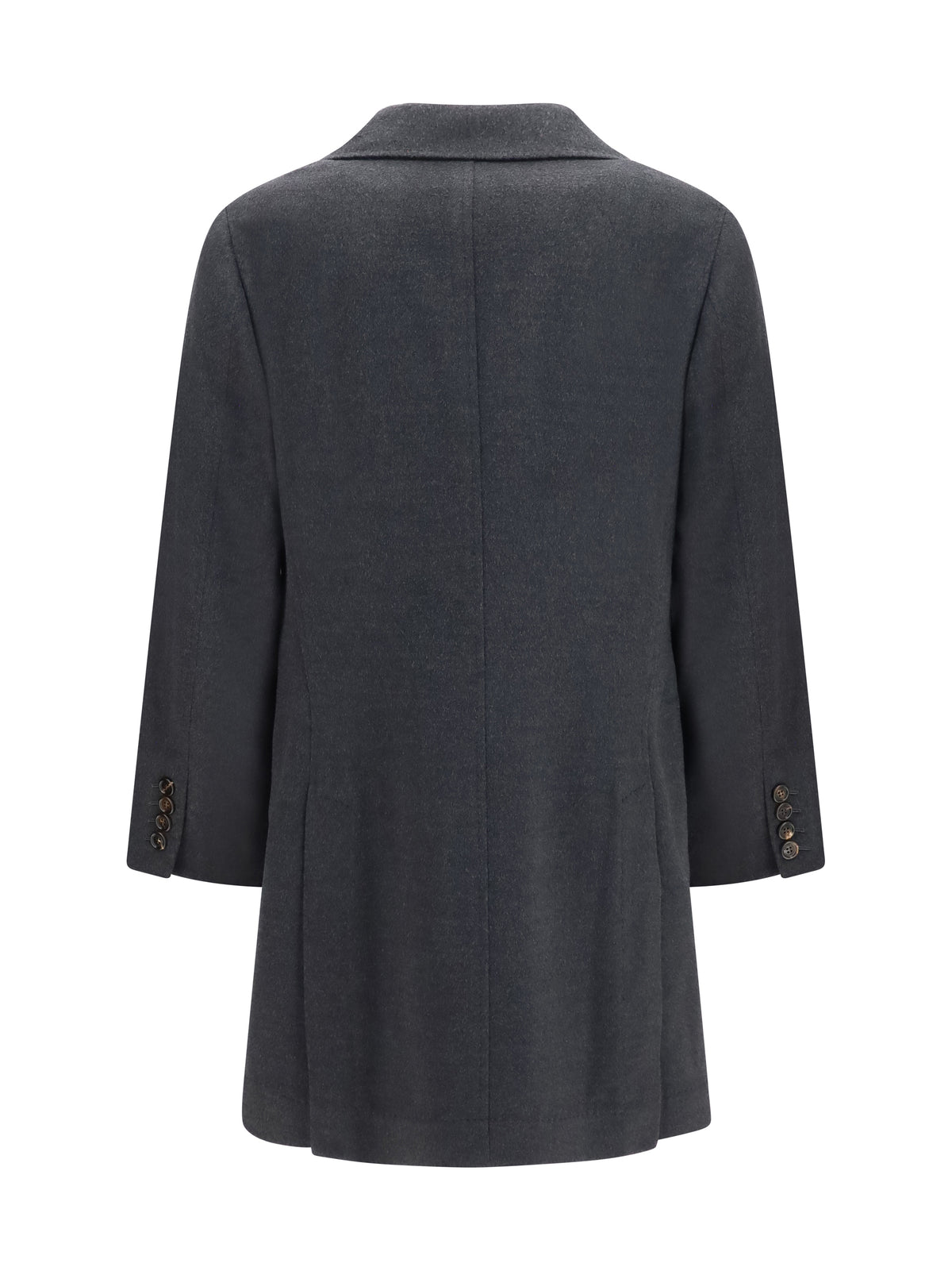 Brunello Cucinelli Cashmere Coat - Charcoal