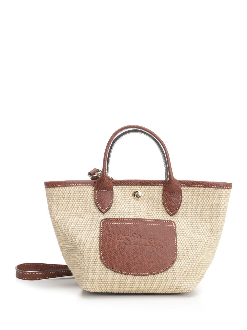 Longchamp Paris Basket Bag Xs "Le Pliage" - Beige