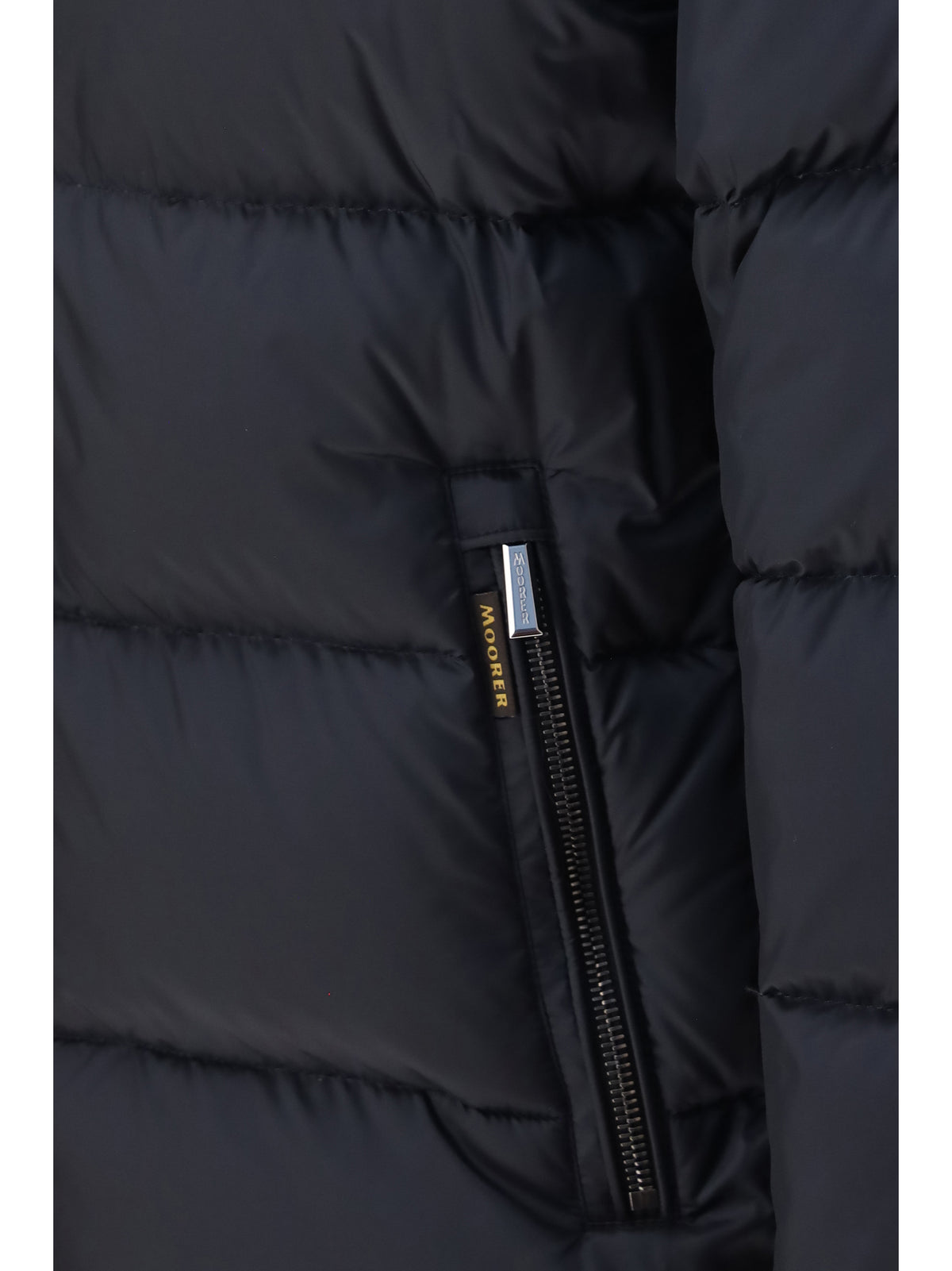 Moorer Brett-SH Down Jacket - Blue