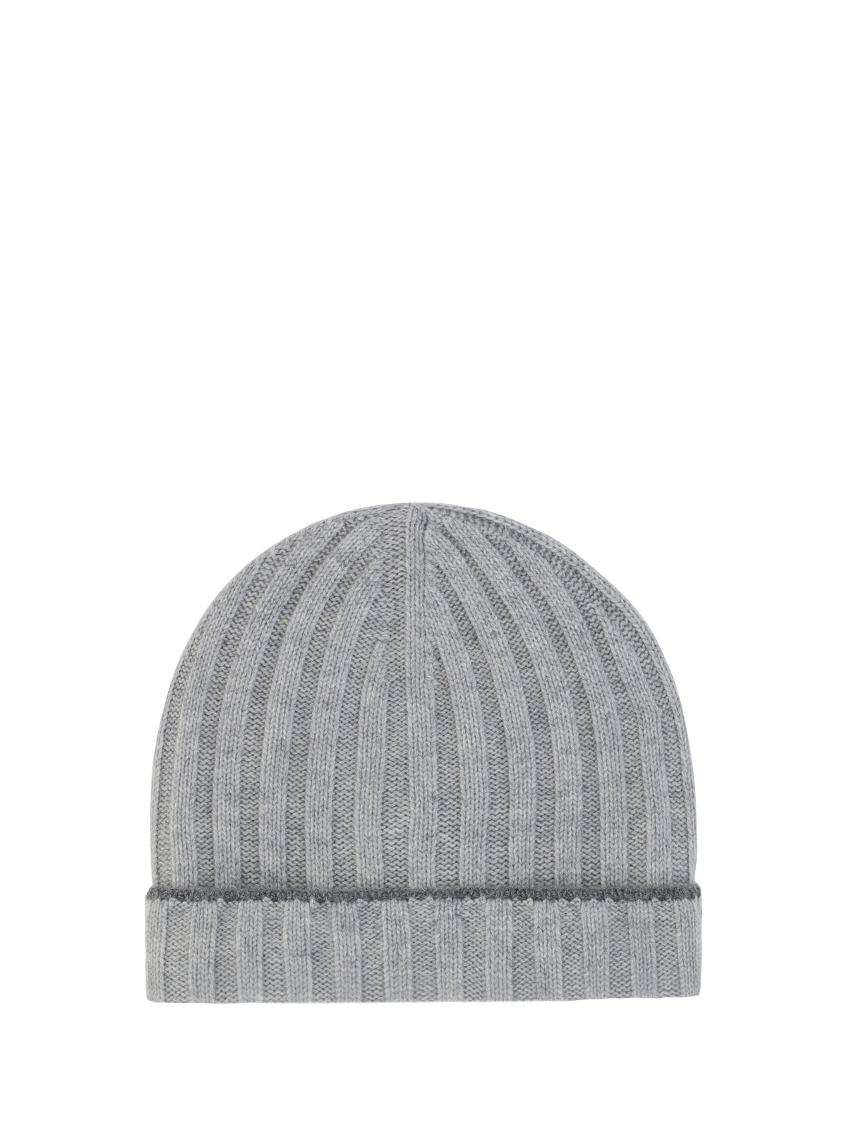 Brunello Cucinelli Beanie Hat - Ciottolo+Grigio Dark