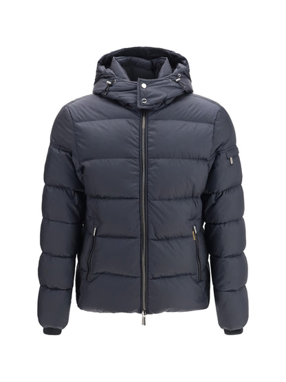 Moorer Brett-SH Down Jacket - Blue