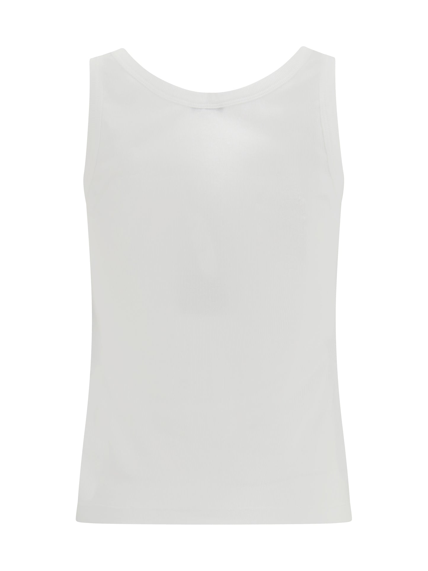 VERSACE Tank Top in cotton rib stretch