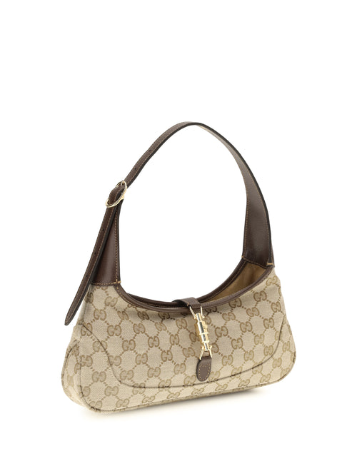 Gucci Medium Jackie Slim Shoulder Bag - Vintag.Sand/Dk Brown