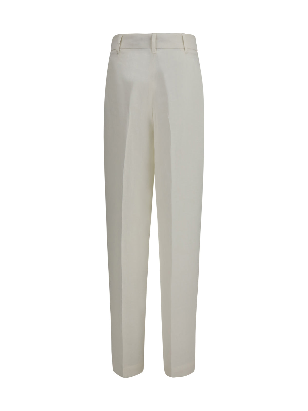 Max Mara Studio Mstsumero Pants in linen batavia - Natural
