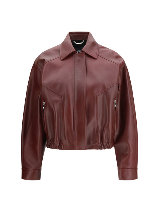 VERSACE Leather Jacket