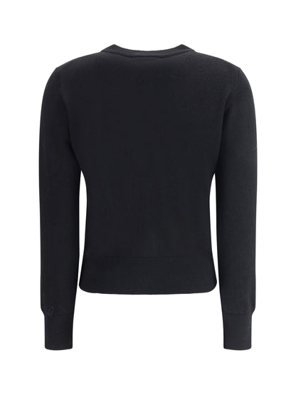 AMI PARIS Ami De Coeur merino wool Cardigan