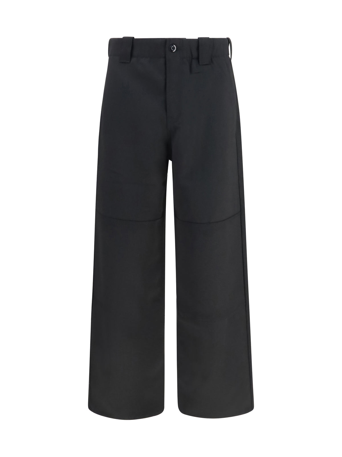 Kenzo Reinforced virgin wool chino Pants - Black