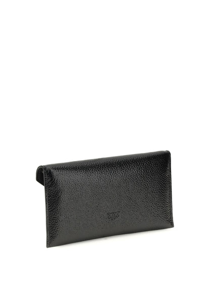PINKO Love Birds Clutch Bag