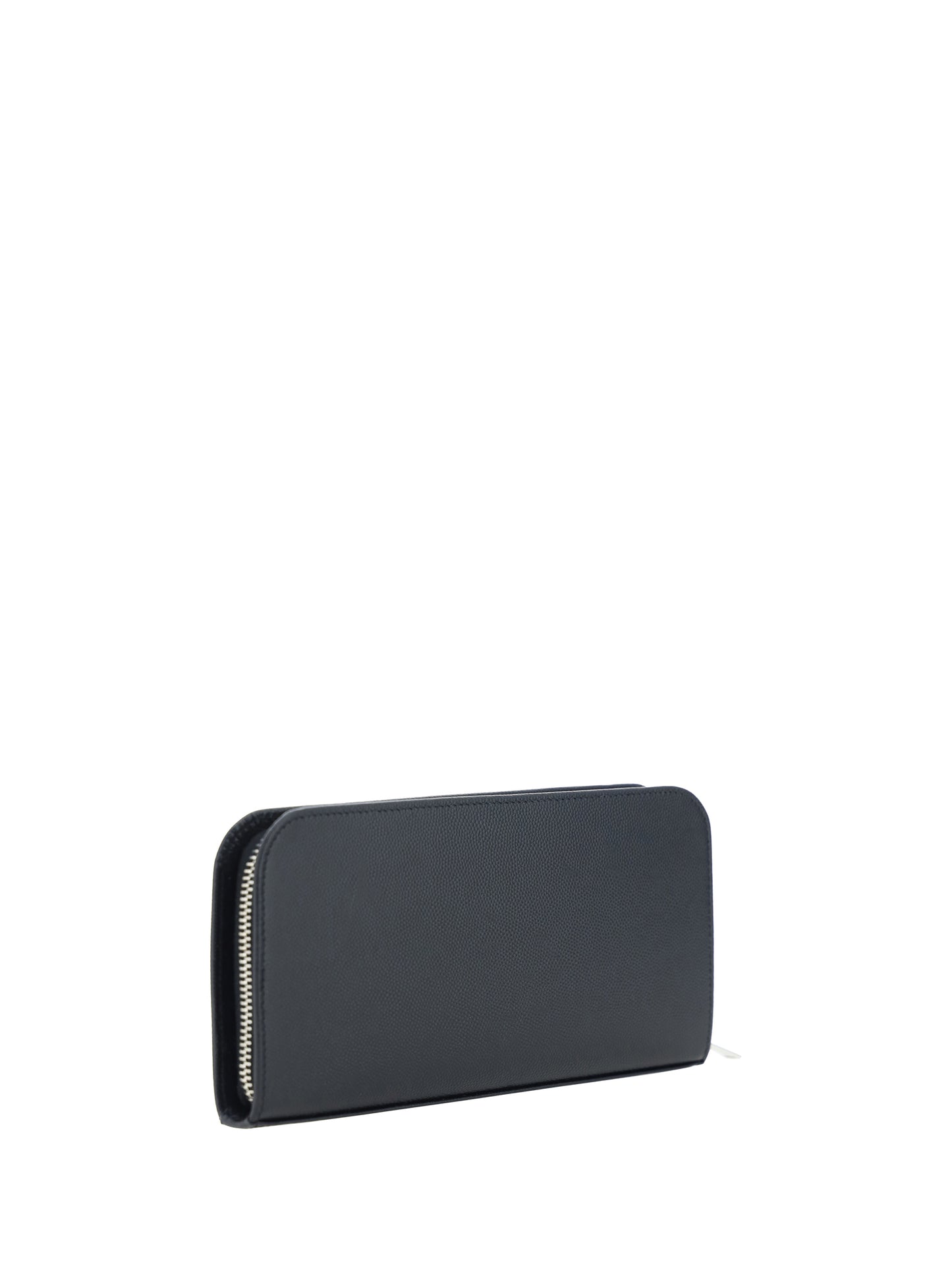 SAINT LAURENT Grain de Poudre leather Wallet