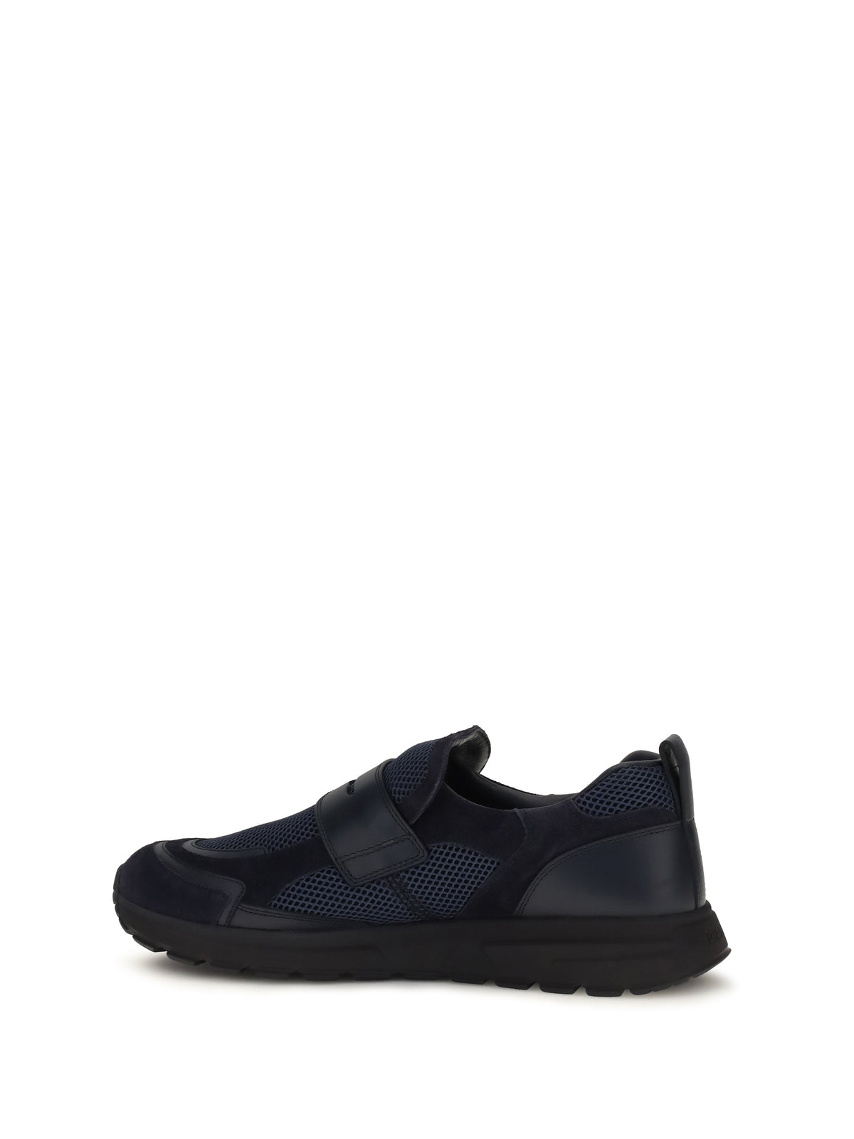 Prada Sport mesh Loafers - Bleu
