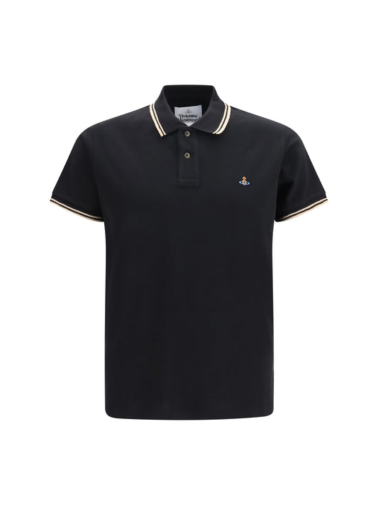 Vivienne Westwood Classic Polo Shirt - Black
