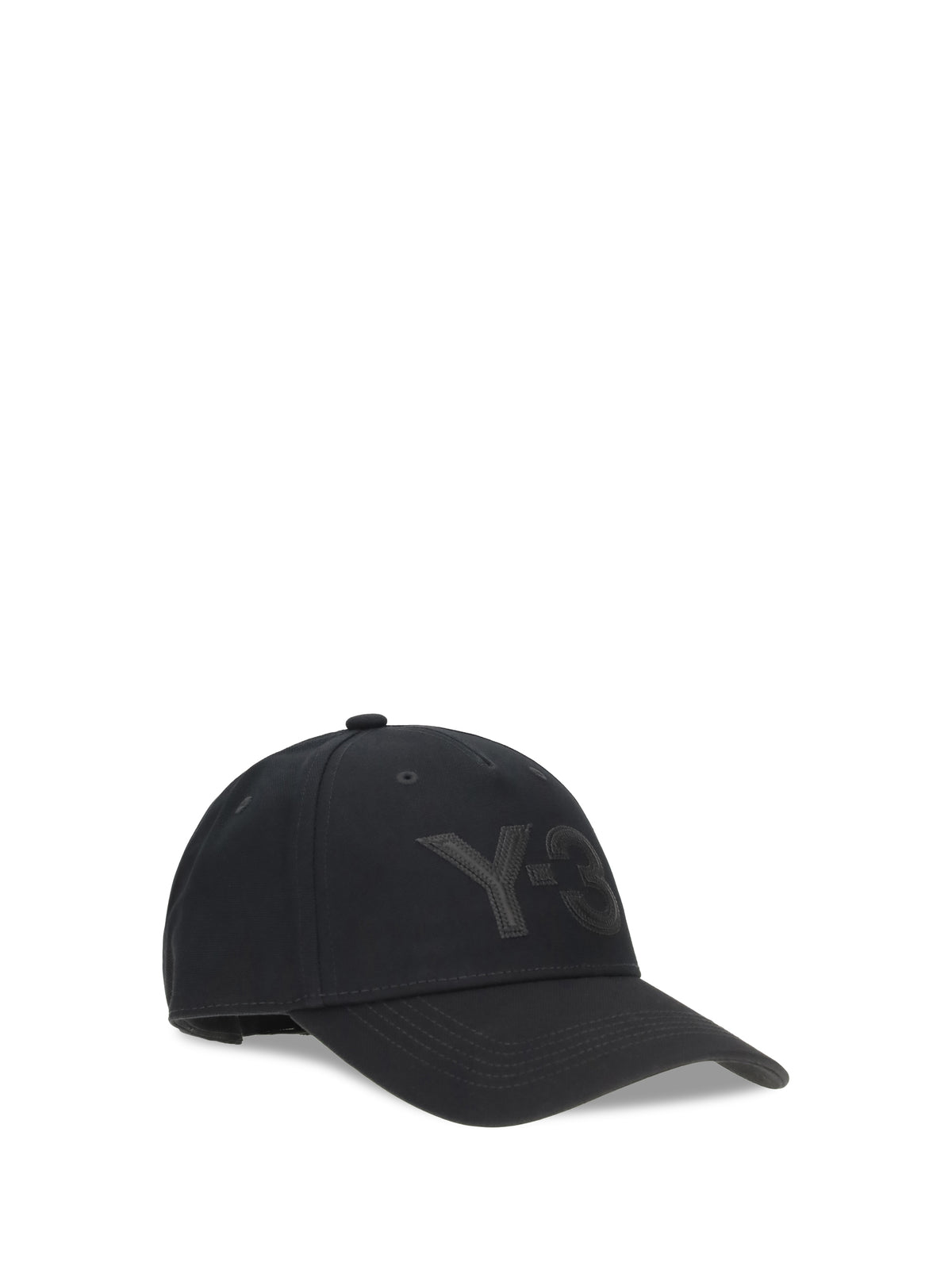 Y-3 Logo Baseball Cap - Black