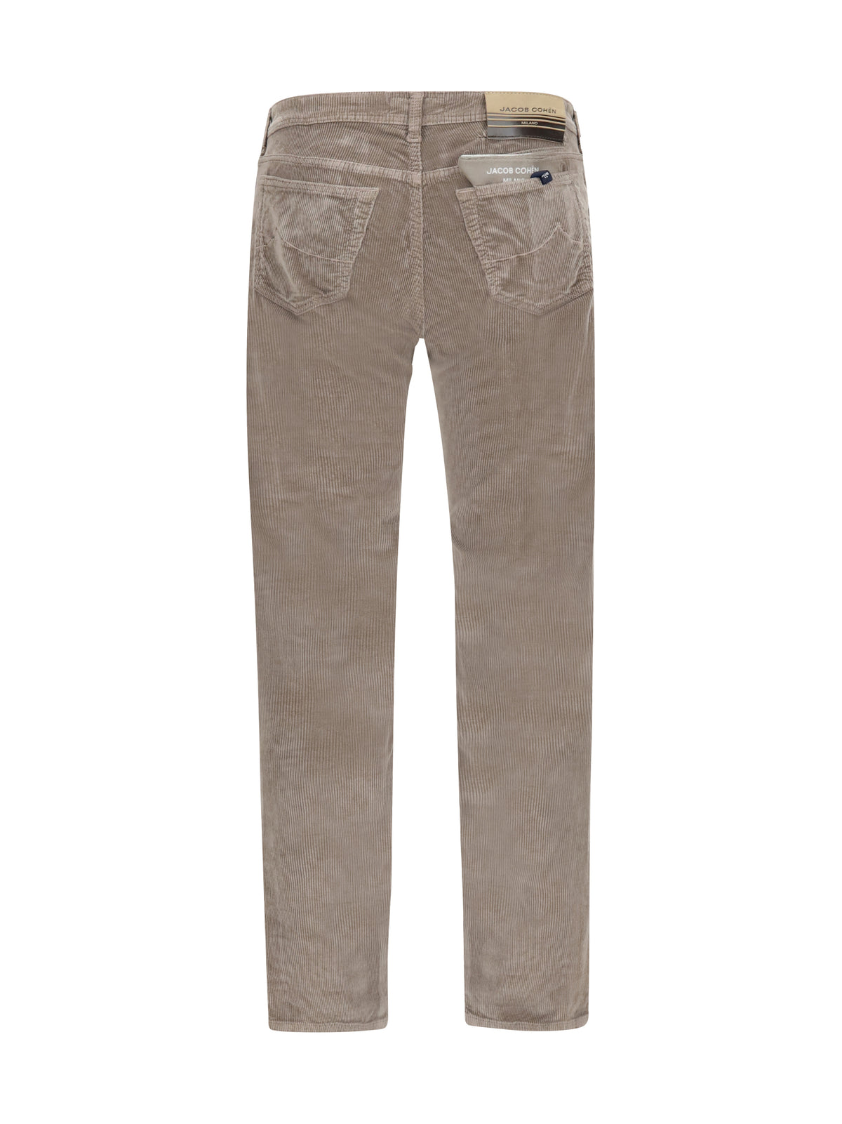 Jacob Cohen Pants in straight-leg corduroy - B75