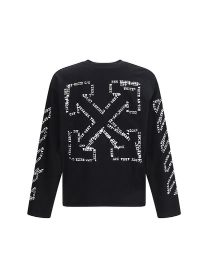 OFF-WHITE Patterned long-sleeve T-shirt