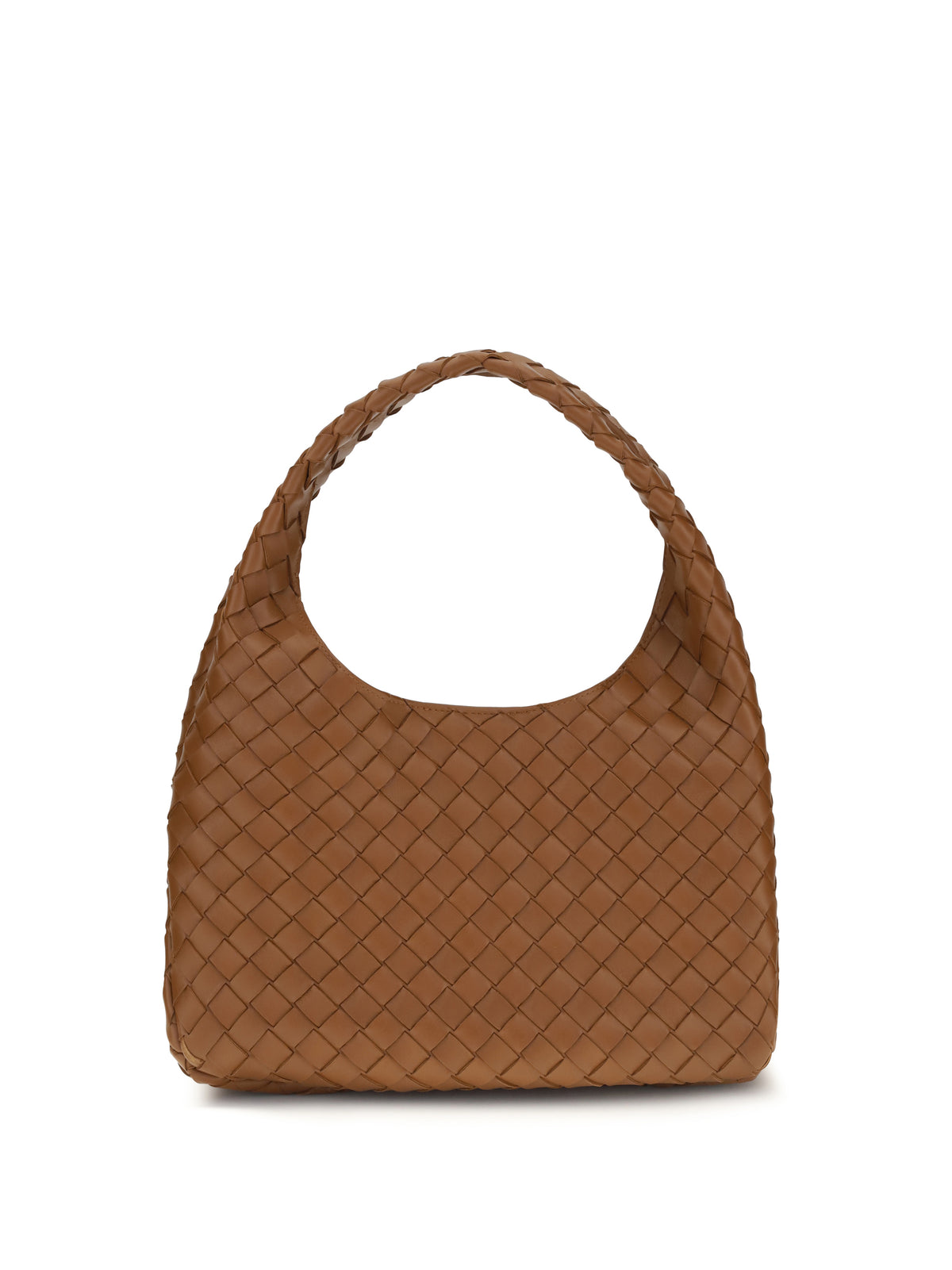 Bottega Veneta Campana Shoulder Bag - Tannin-Muse Brass