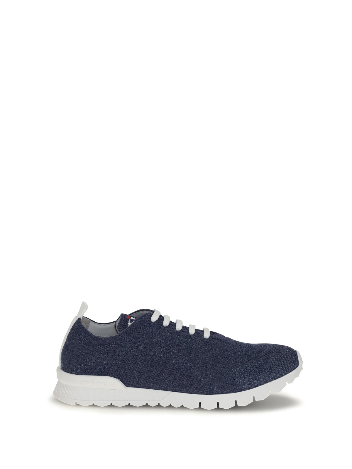 Kiton Fabric Sneakers - Indaco