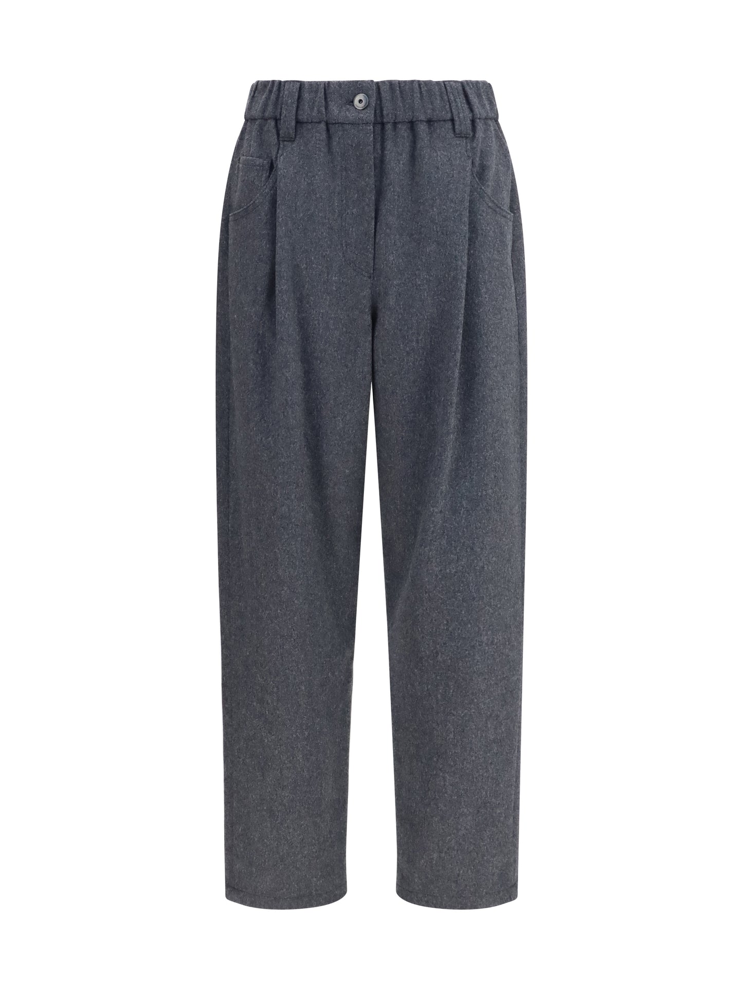 BRUNELLO CUCINELLI Stretch wool Pants