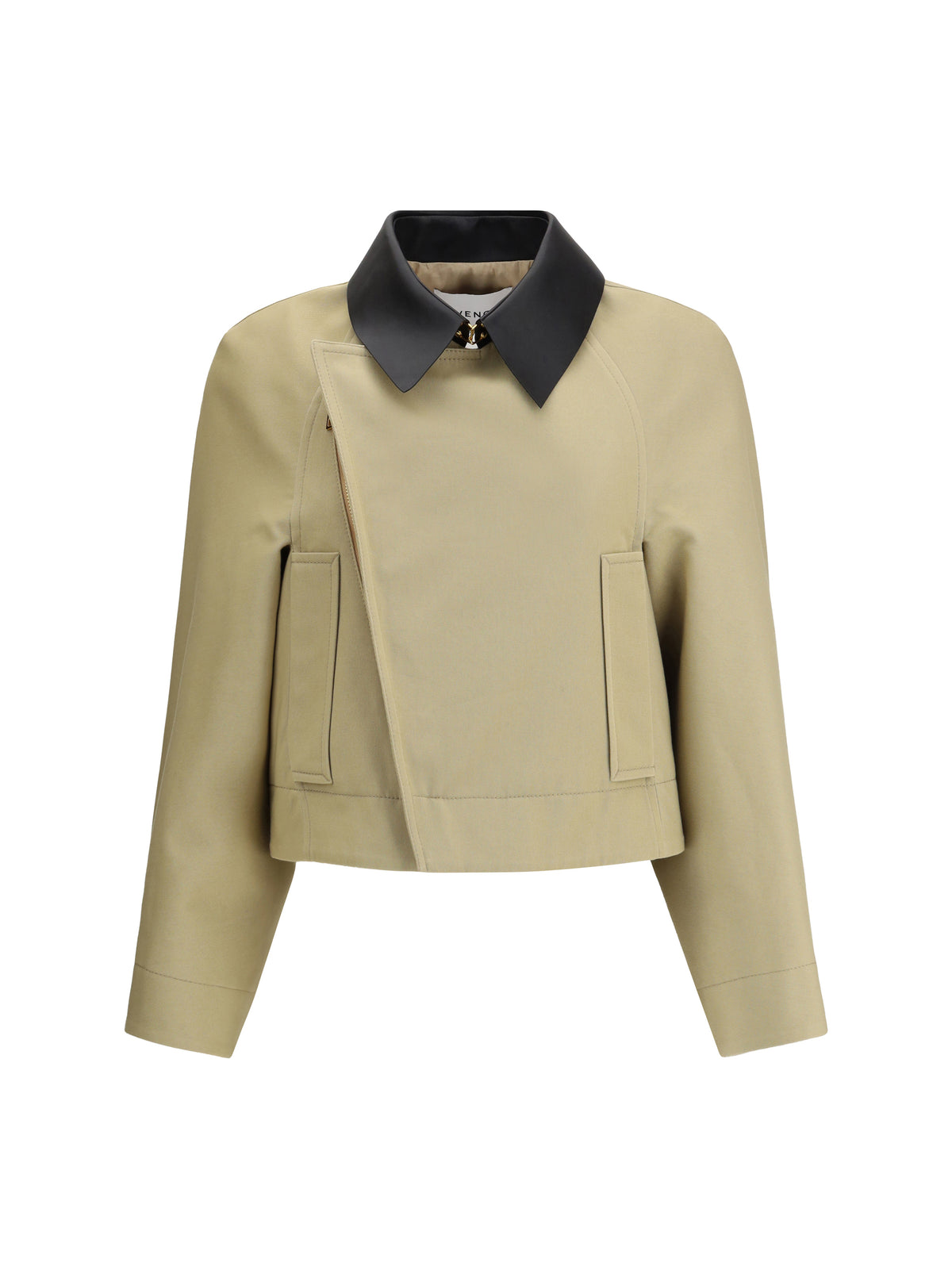 Givenchy Cropped cotton and wool Caban - Beige