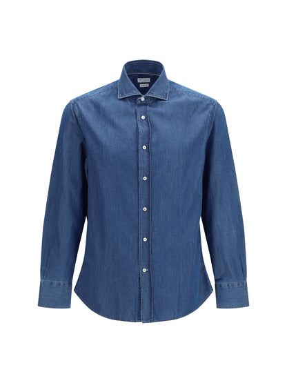 BRUNELLO CUCINELLI Denim Shirt