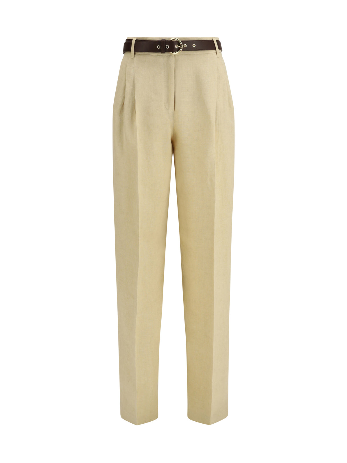 Max Mara Studio Mstsumero Pants in linen batavia - Coloniale