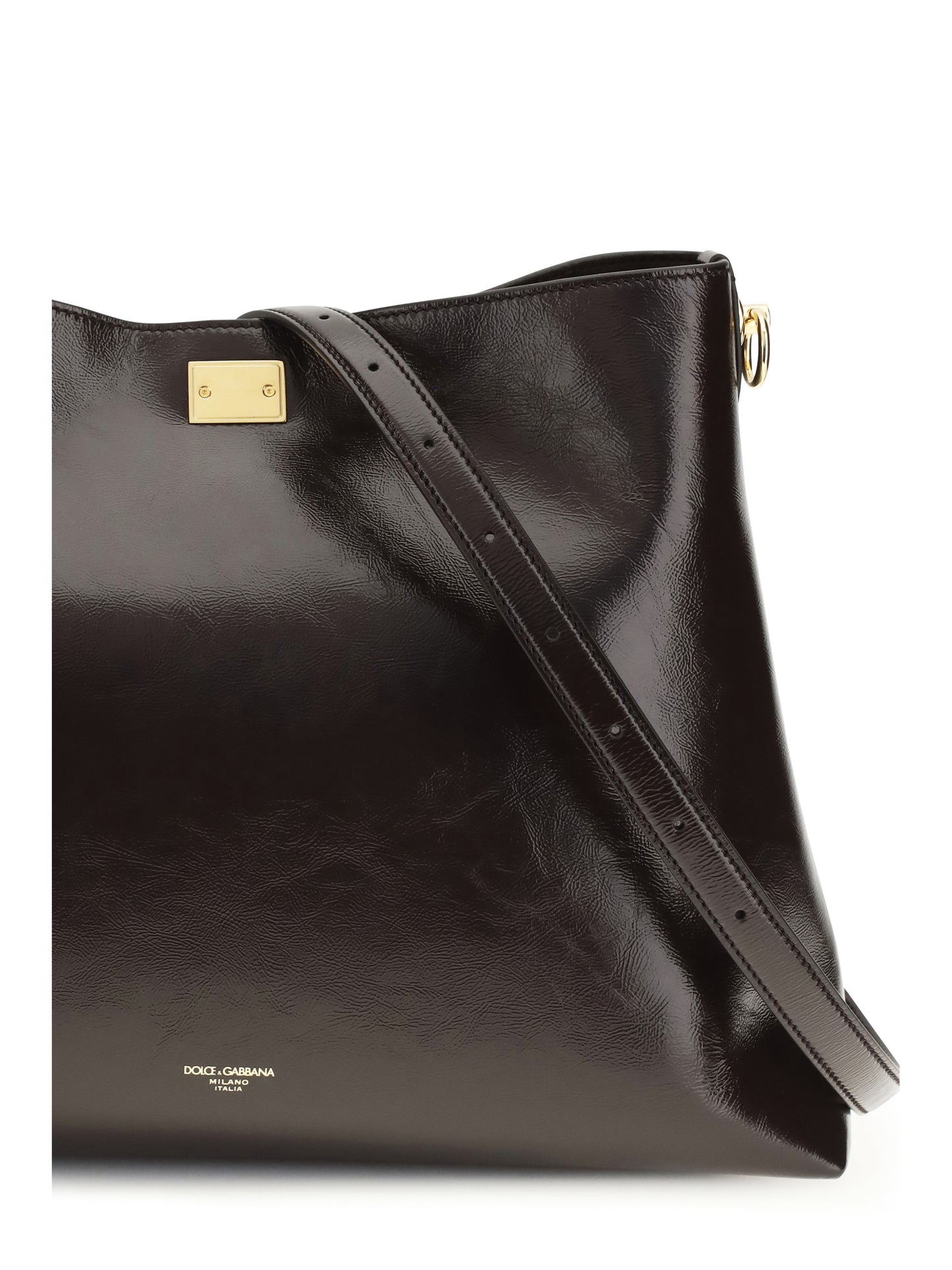 DOLCE & GABBANA Large Vittoria leather Shoulder Bag