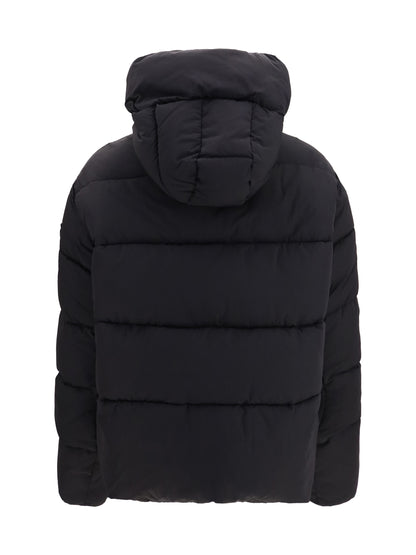 Pinko Giza Down Jacket - Black Limousine