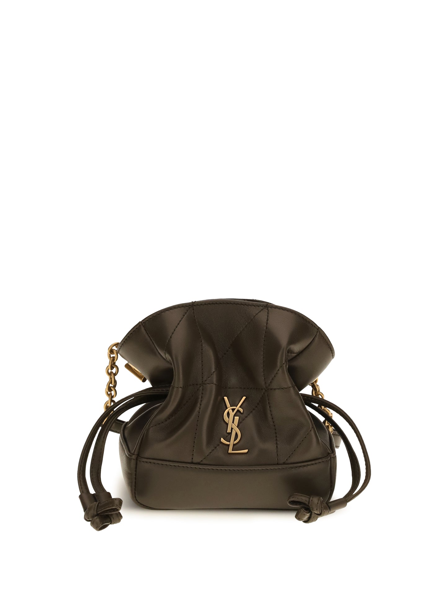 SAINT LAURENT Jamie mini leather Clutch Bag