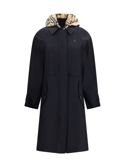 BURBERRY Newbury Parka in stretch nylon twill