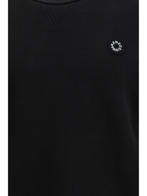 Kenzo Boke Flower 2.0 embroidered cotton Sweatshirt - Black