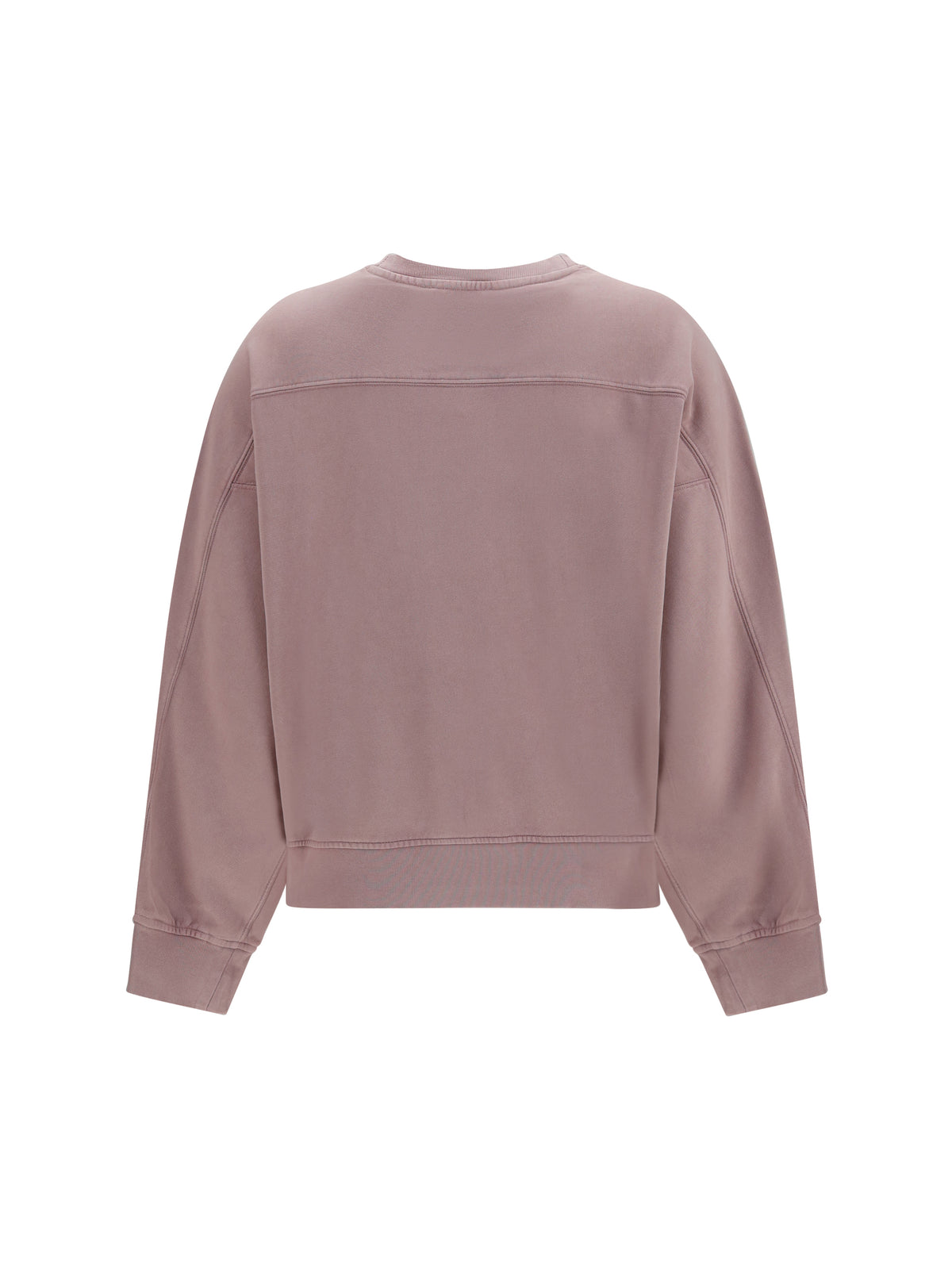 Maison Kitsuné Baby Fox Faded crewneck Sweatshirt - Misty Lilac Faded