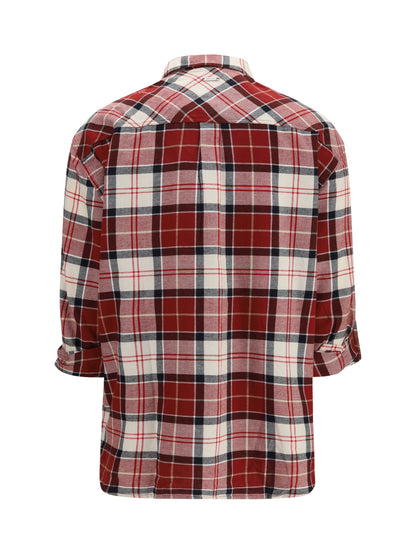 Barbour Elishaw check Shirt - Lt Cardinal Tartan