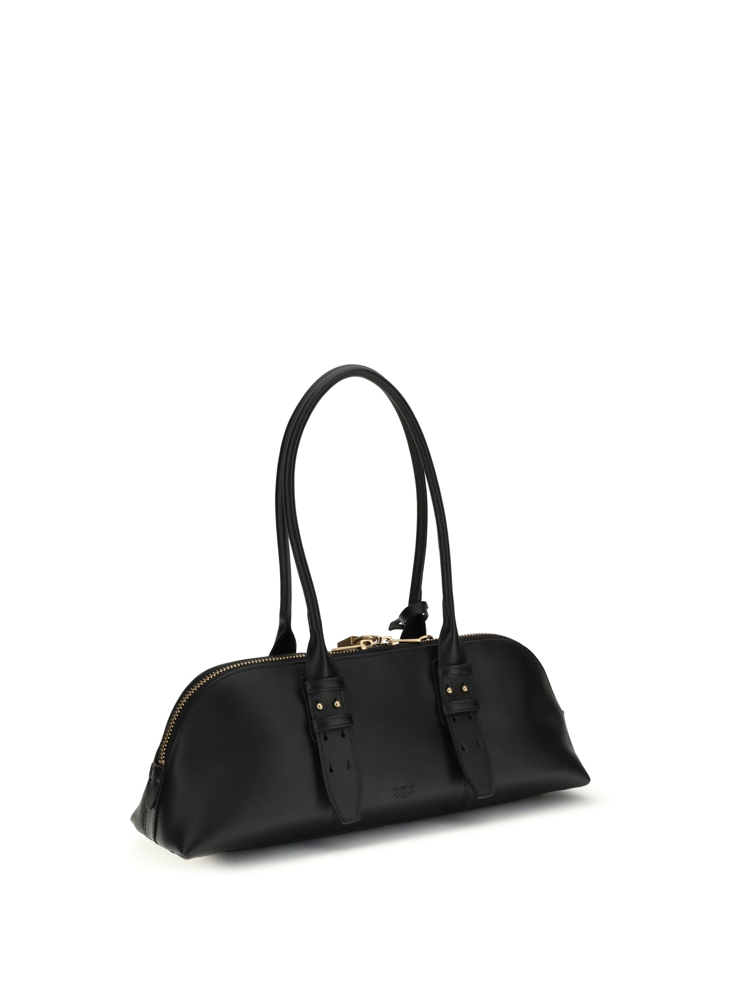 PINKO Large Bowling Baguette Shoulder Bag