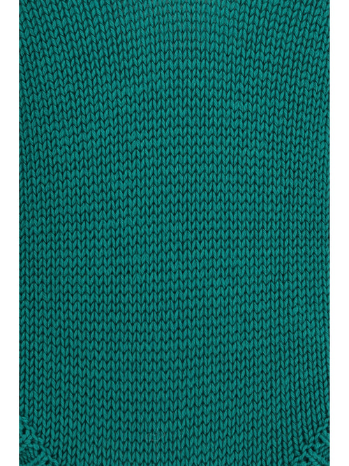 Forte_forte Cable-knit wool Bodysuit - Royal
