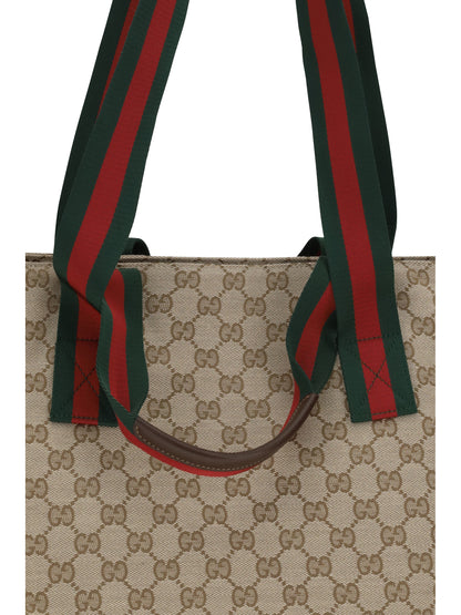 GUCCI Small GG motif Tote Bag