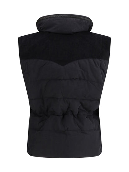 Marant Étoile Olfa padded Gilet - Faded Black