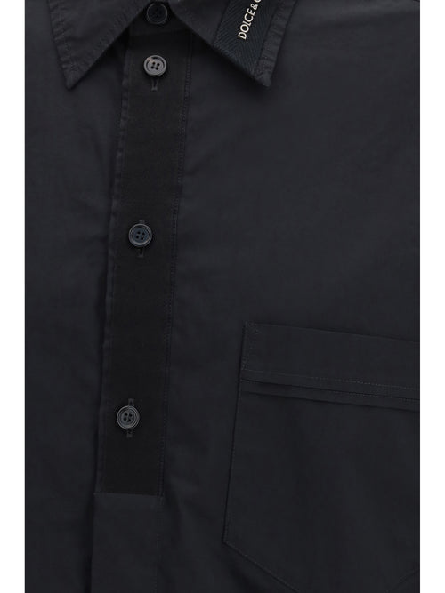 Dolce & Gabbana Cotton Shirt with pockets - Black