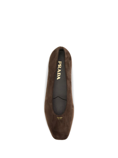 Prada Suede leather Ballerinas - Moro