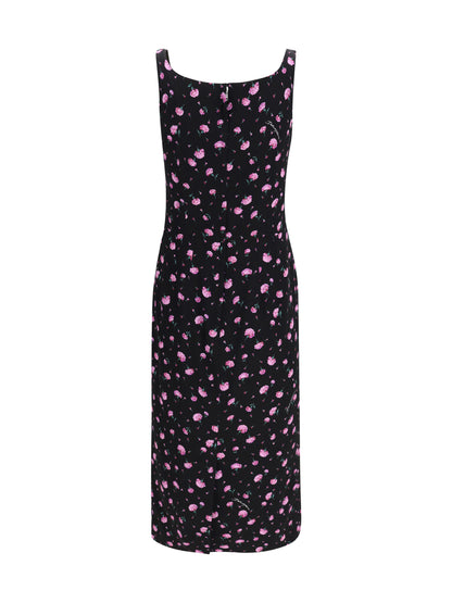 DOLCE & GABBANA Flowers print sheath Dress