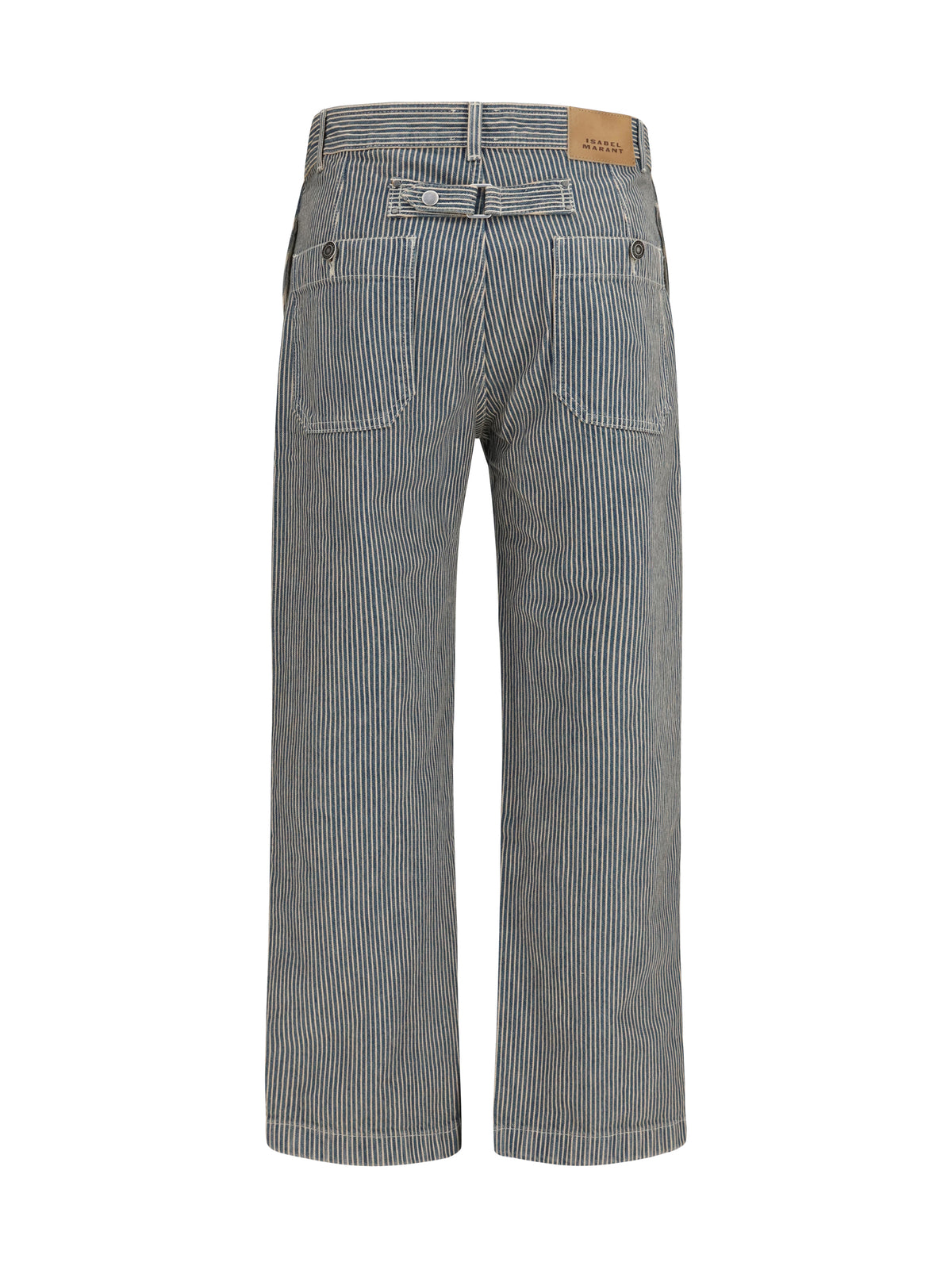 Marant Étoile Ermina Pants - Blue/White