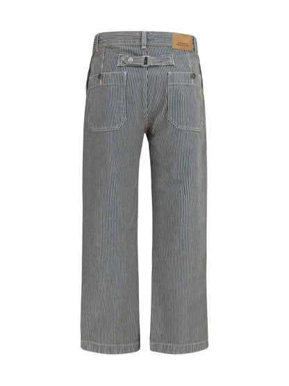 Marant Étoile Ermina Pants - Blue/White