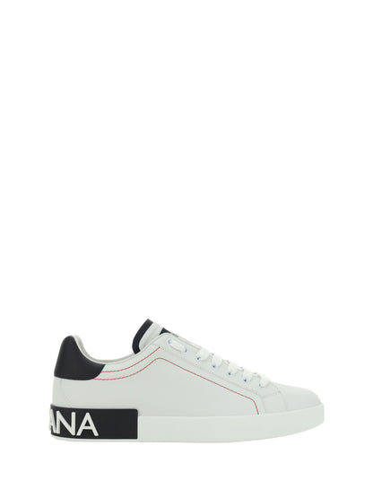 DOLCE & GABBANA Leather Sneakers