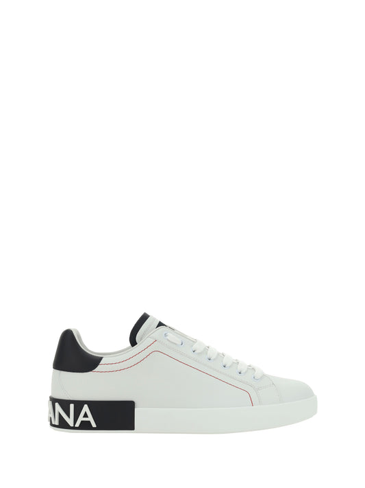 DOLCE & GABBANA Leather Sneakers