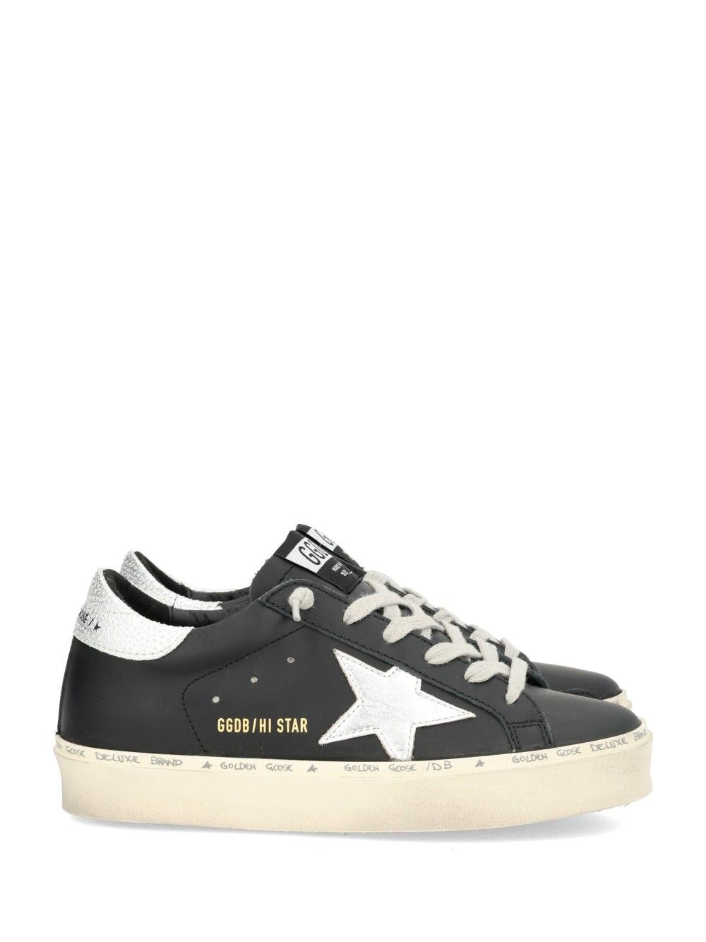 Golden Goose "Hi Star" Sneakers - Black