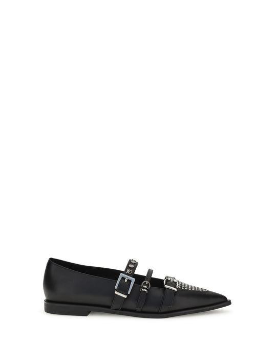 PINKO Studded Ballerinas