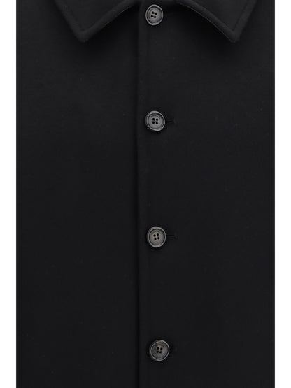 Ferragamo Wool and cashmere Jacket - Black