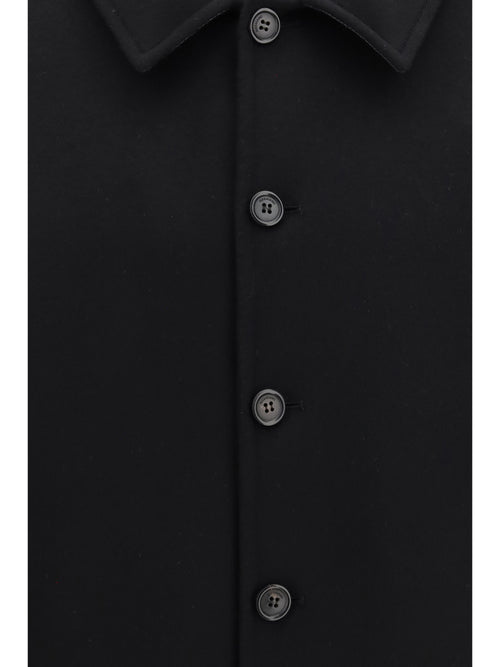 Ferragamo Wool and cashmere Jacket - Black