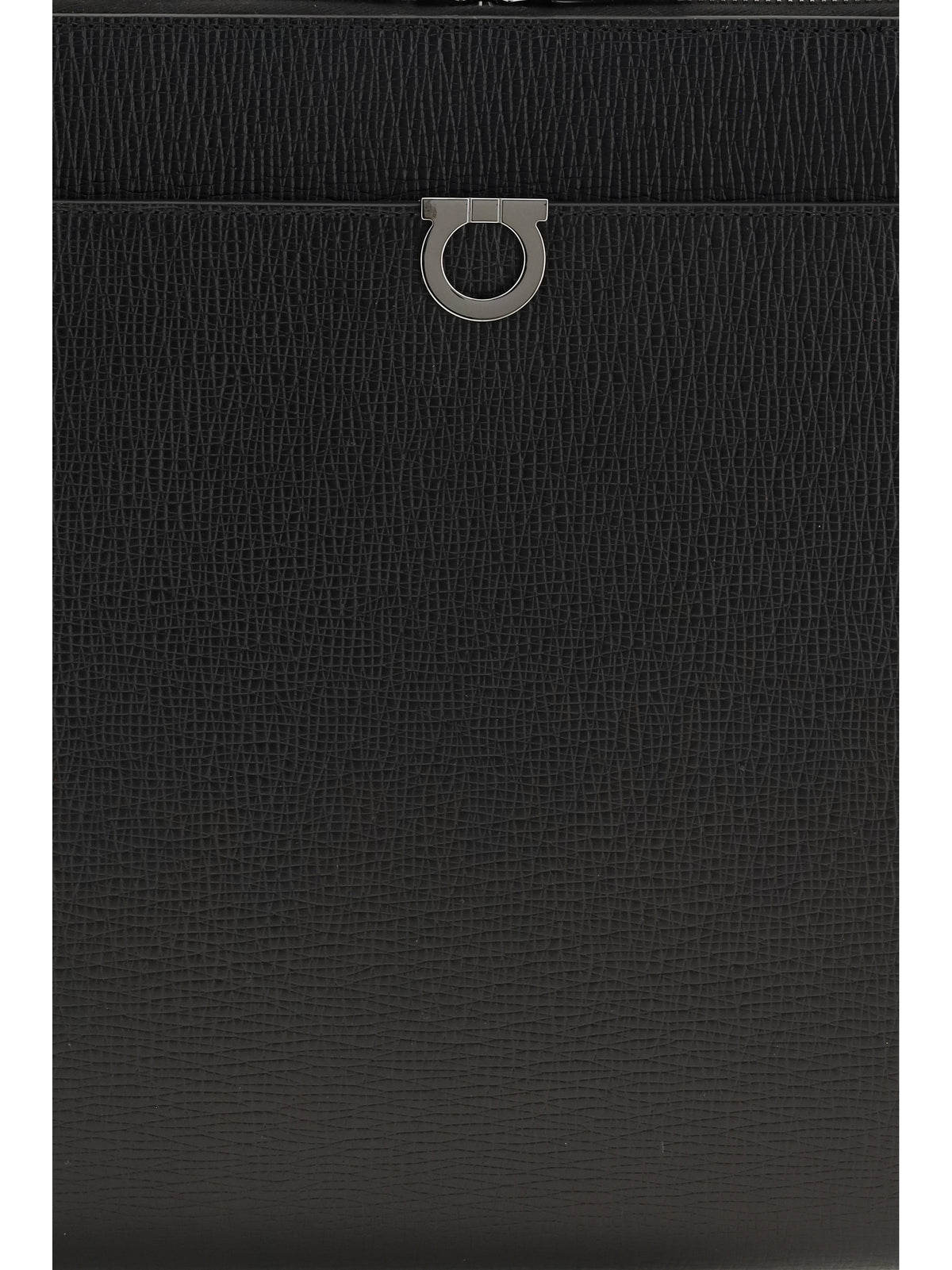 Ferragamo Gancini Document Holder - Black