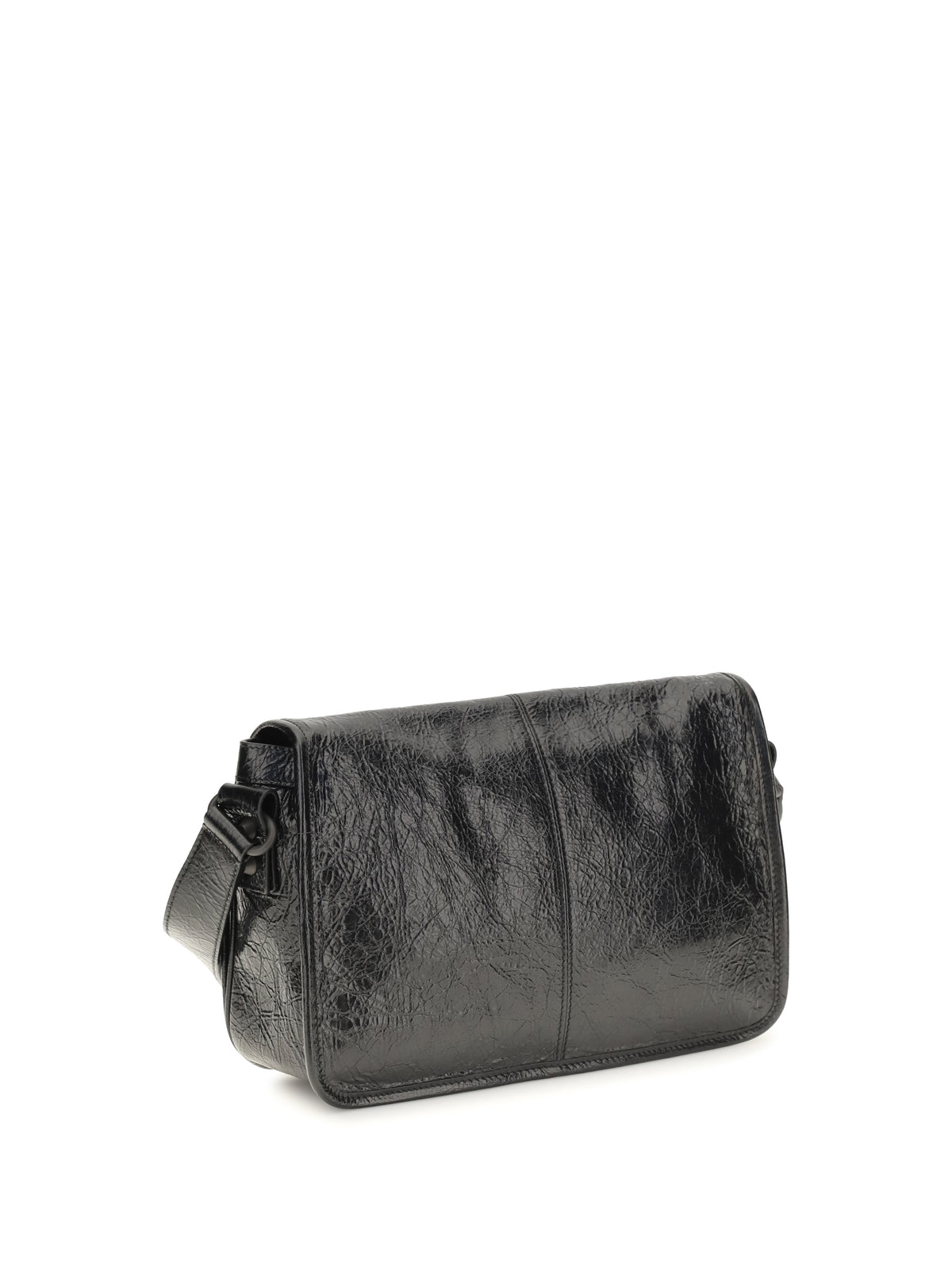 Balenciaga Small Le City Shoulder Bag - Black