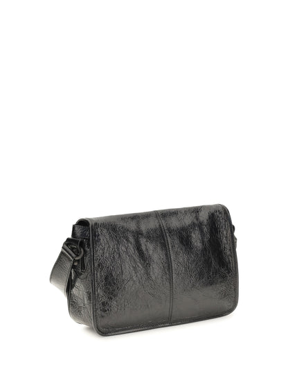 Balenciaga Small Le City Shoulder Bag - Black