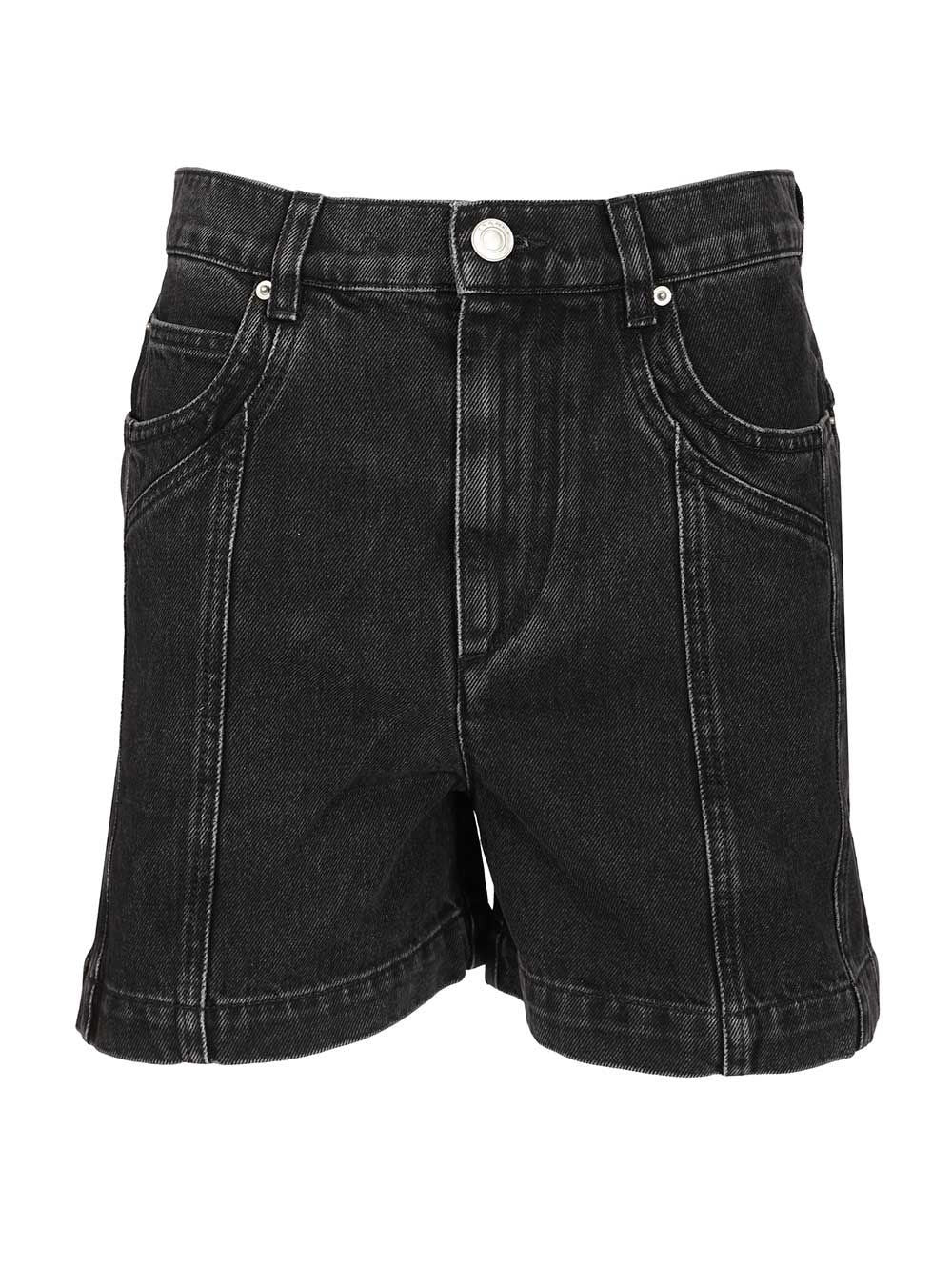Marant Etoile Shorts Joely-Ga - Black